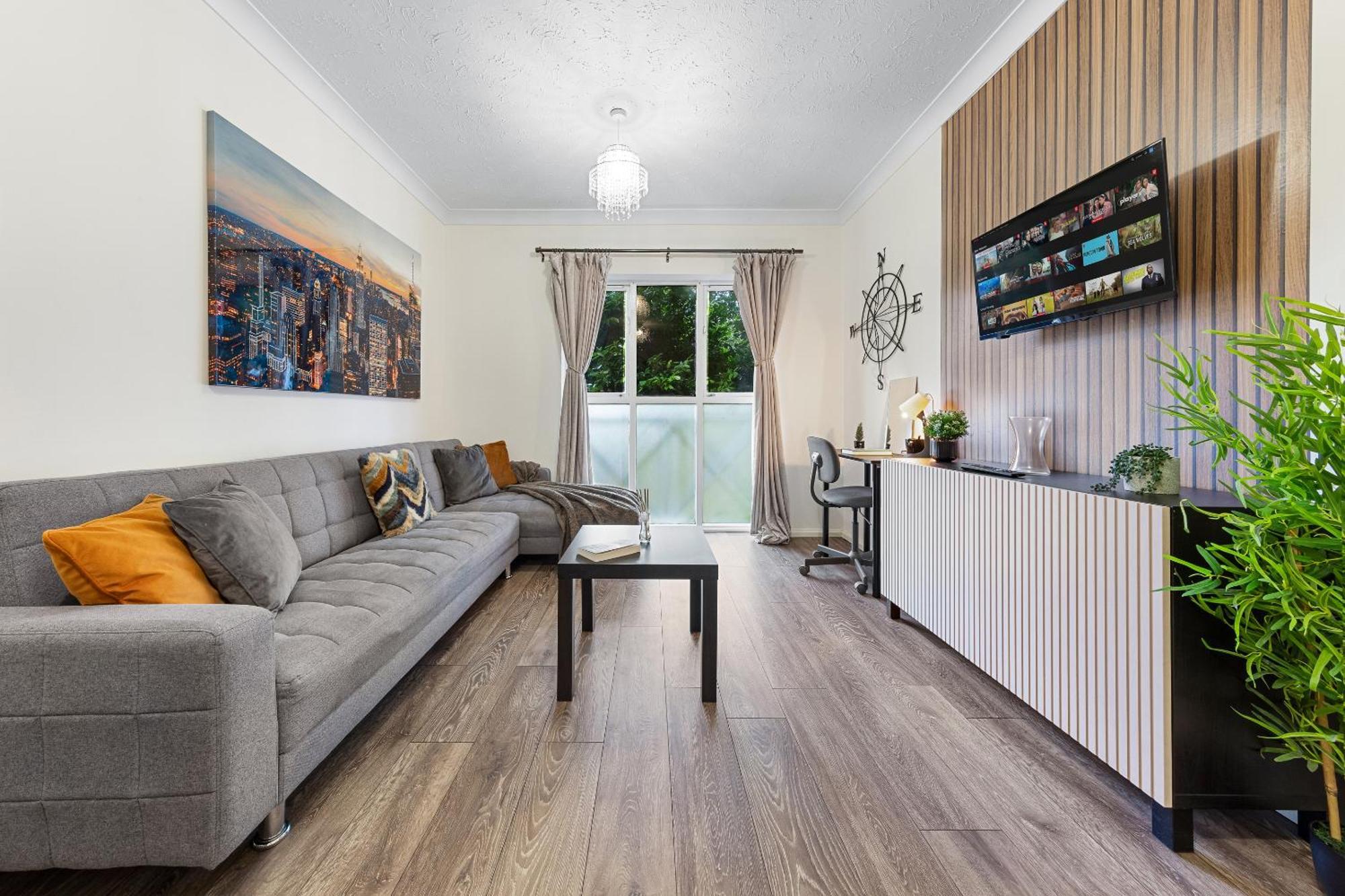 Elegant & Cozy Fbs Downtown Flat Lejlighed London Værelse billede