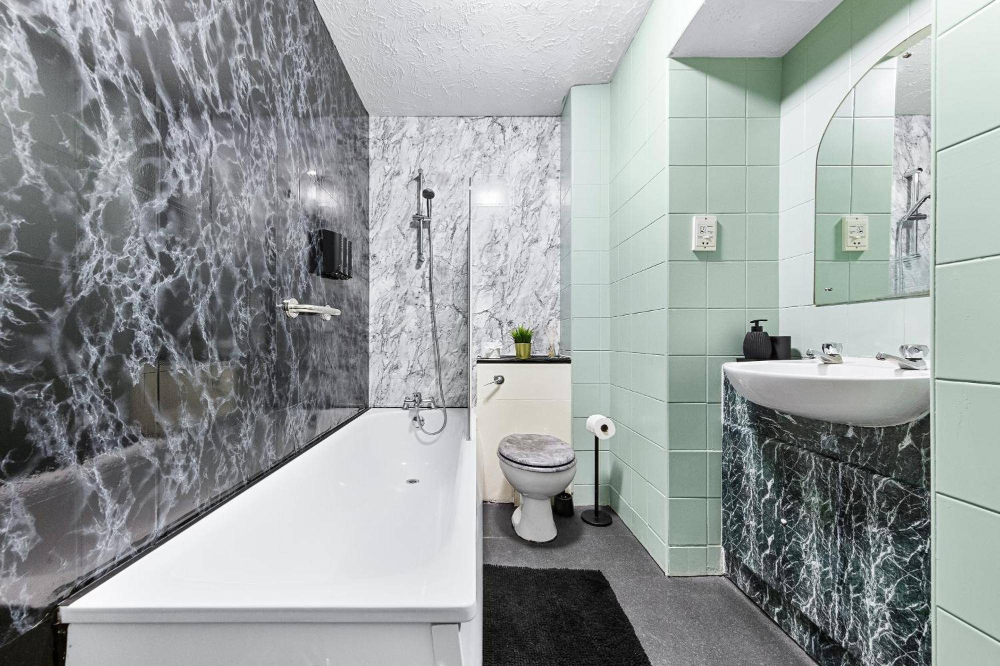 Elegant & Cozy Fbs Downtown Flat Lejlighed London Værelse billede